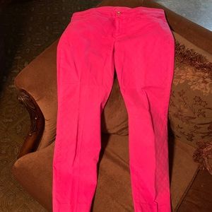 Hot pink Lily Pulitzer pant Like NewSize 14